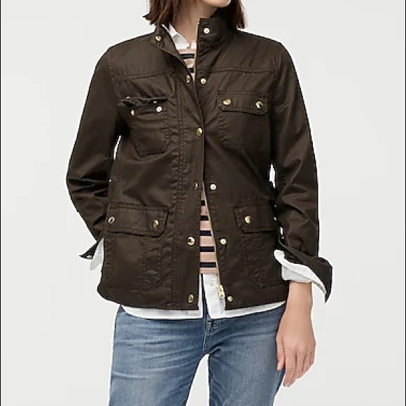 J. Crew Jackets & Blazers - J Crew Boyfriend Relaxed Field Green Jacket